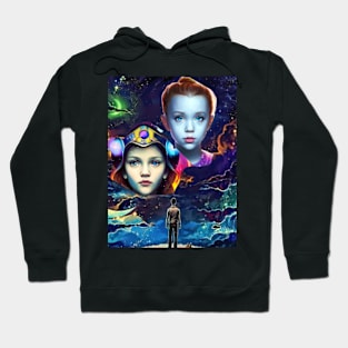 Princesses in the sky Hoodie